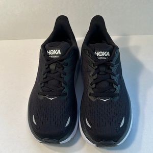 HOKA One One Women’s Clifton 8 Black/White Size 7.5